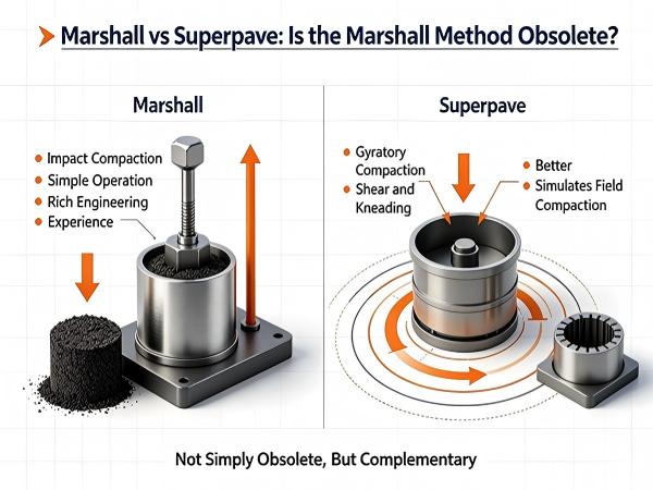 Маршалл против Superpave: устарел ли метод Маршалла?